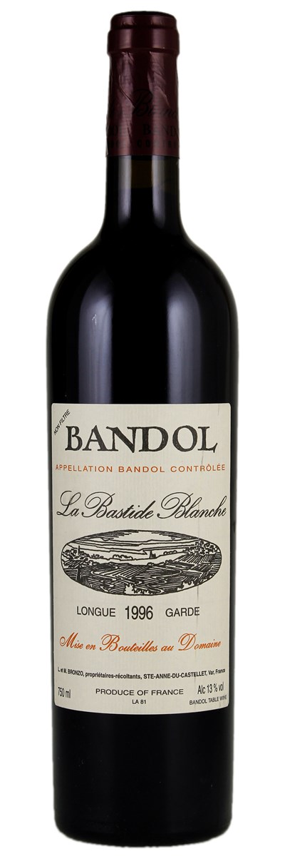 1993 Domaine de la Bastide Blanche Bandol Cuvée Longue Garde 750 ml bottle
