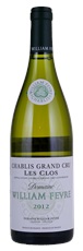 2012 William Fevre Chablis Les Clos