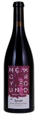 2013 MTR Productions Memory Found Syrah