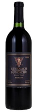 1996 Gundlach Bundschu Rhinefarm Vineyard Merlot