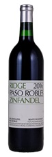 2016 Ridge Paso Robles Zinfandel