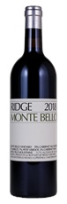 2018 Ridge Monte Bello