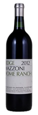 2012 Ridge Mazzoni Home Ranch Zinfandel Blend ATP
