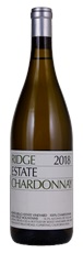 2018 Ridge Santa Cruz Mountain Estate Chardonnay