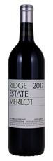 2017 Ridge Estate Merlot