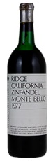 1977 Ridge Monte Bello Zinfandel