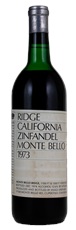 1973 Ridge Monte Bello Zinfandel