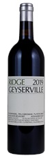 2019 Ridge Geyserville