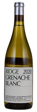 2020 Ridge Adelaida Vineyard Grenache Blanc