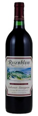 1991 Rosenblum Hendry Vineyard Reserve Cabernet Sauvignon