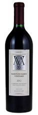 2012 Marston Family Vineyards Cabernet Sauvignon