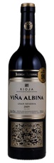 2009 Bodegas Riojanas Vina Albina Rioja Gran Reserva