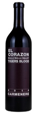 2014 El Corazon Tigers Blood Carmenere