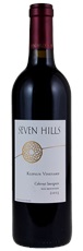 2013 Seven Hills Winery Klipsun Vineyard Cabernet Sauvignon