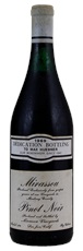 1969 Mirassou Dedication Bottling Pinot Noir