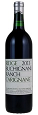2013 Ridge Buchignani Ranch Carignane