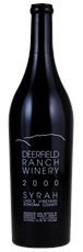 2000 Deerfield Ranch Ladis Vineyard Syrah