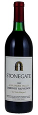 1980 Stonegate Vail Vista Vineyard Cabernet Sauvignon