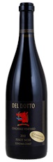 2010 Del Dotto Cinghiale Vineyard Clone 828 Centre Saury Pinot Noir