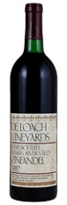 1987 De Loach Vineyards Estate Bottled Zinfandel