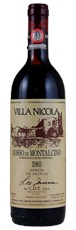 1985 Villa Nicola Rosso di Montalcino Estate bottled for Lee Iacocca