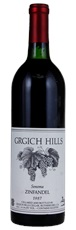 1987 Grgich Hills Sonoma County Zinfandel