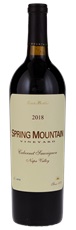 2018 Spring Mountain Cabernet Sauvignon