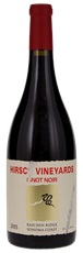 2015 Hirsch Vineyards Raschen Ridge Pinot Noir