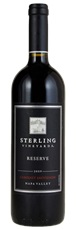 2009 Sterling Vineyards Reserve Cabernet Sauvignon