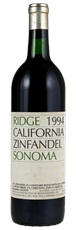 1994 Ridge Sonoma Zinfandel