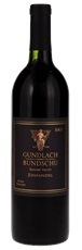 1997 Gundlach Bundschu Morse Vineyard Zinfandel