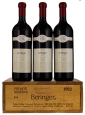 1982 Beringer Private Reserve Cabernet Sauvignon