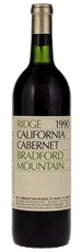 1990 Ridge Bradford Mountain California Cabernet