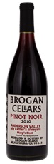 2010 Brogan Cellars My Fathers Vineyard Margis Block Pinot Noir