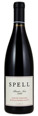 2008 Spell Barton Vineyard Pinot Noir