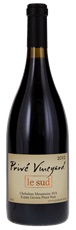 2012 Prive Vineyard Le Sud Pinot Noir