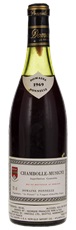 1969 Domaine Ponnelle Chambolle-Musigny
