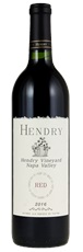 2016 Hendry Hendry Vineyard Red