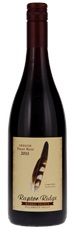 2015 Raptor Ridge Barrel Select Pinot Noir Screwcap