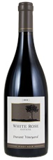 2012 White Rose Estate Durant Vineyard Pinot Noir