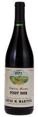 1972 Louis M Martini California Mountain Pinot Noir