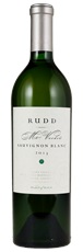 2013 Rudd Estate Mount Veeder Sauvignon Blanc