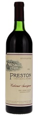 1982 Preston Vineyards Cabernet Sauvignon