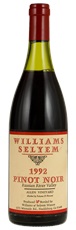 1992 Williams Selyem Allen Vineyard Pinot Noir