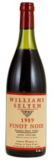 1989 Williams Selyem Allen Vineyard Pinot Noir