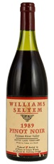 1989 Williams Selyem Olivet Lane Vineyard Pinot Noir