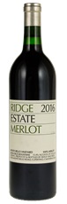 2016 Ridge Estate Merlot