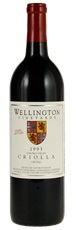 1993 Wellington Estate Bottled Old Vines Criolla
