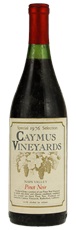 1976 Caymus Special Selection Pinot Noir