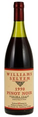 1990 Williams Selyem Sonoma Coast Pinot Noir